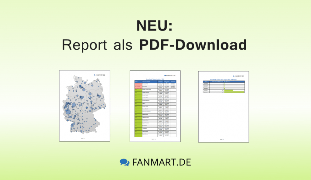 FANmart PDR Report zum Download