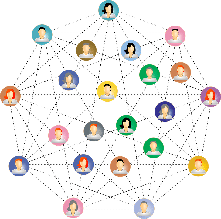 Social Media Netzwerk